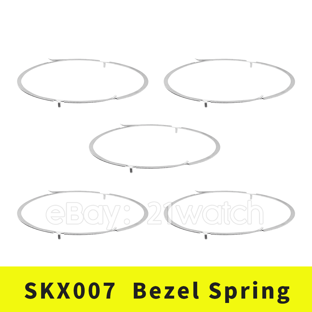 SKX007 Watch Bezel Click Spring 120 Clicks Unidirectional Original Bezel Spring