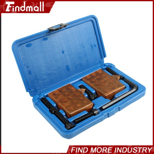 Findmall MATCHED PAIRS .0001" 1-2-3 123 BLOCK SET 23 HOLES With Screws HEX KEY