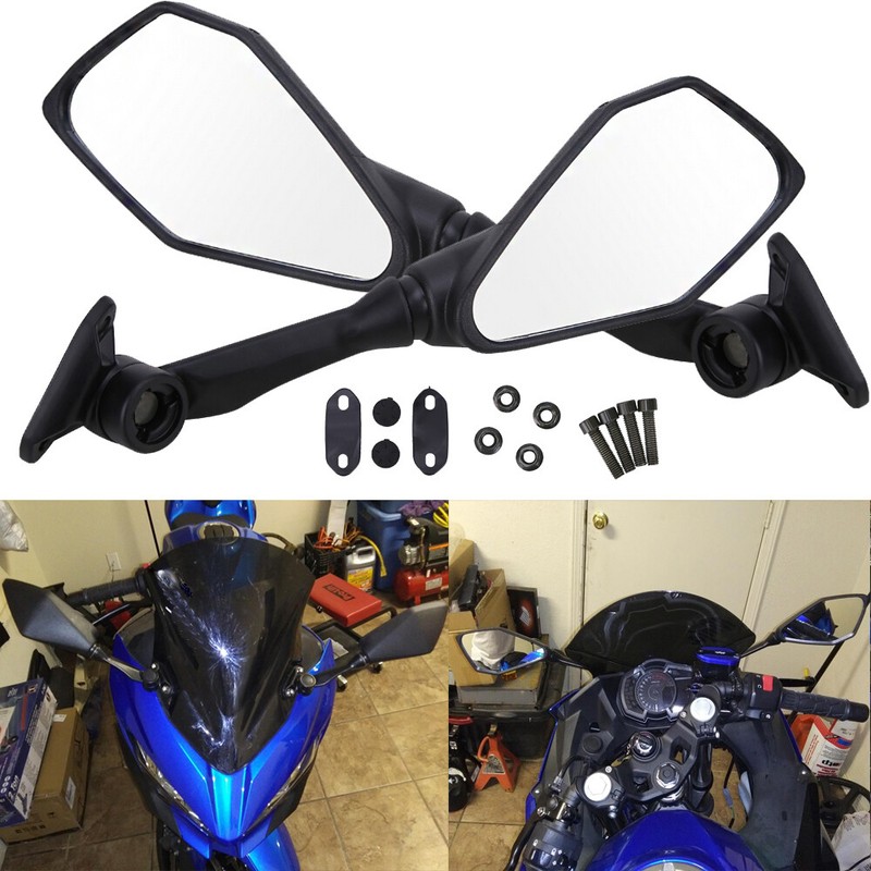 Motorcycle Rear View Mirrors For 2013-2017 Kawasaki Ninja