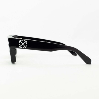Pre-owned Off-white Oeri126s24pla0011007 Virgil Black Dark Grey Sunglasses In Gray