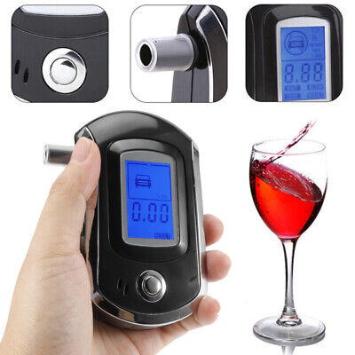 Handheld Digital LCD Breath Alcohol Tester Breathalyzer Analyzer Police Detector