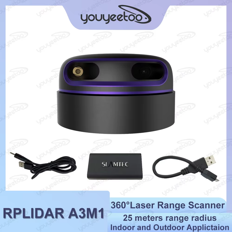 Slamtec RPLIDAR Lidar A3M1 360 Degree Laser Range Scanner 25M Range Radius Obsta