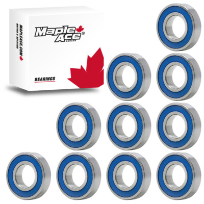 6000-2RS Ball Bearing 10x26x8mm 6000 2RS Rubber Sealed Premium (PCs 10)