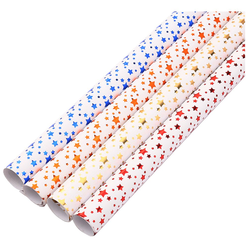 1PC DIY Men'S Women'S Children'S Christmas Wrapping Paper Holiday Gifts Wrapping