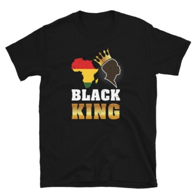 HBCU African American Pride Melanin Black King Short-Sleeve Unisex T-Shirt