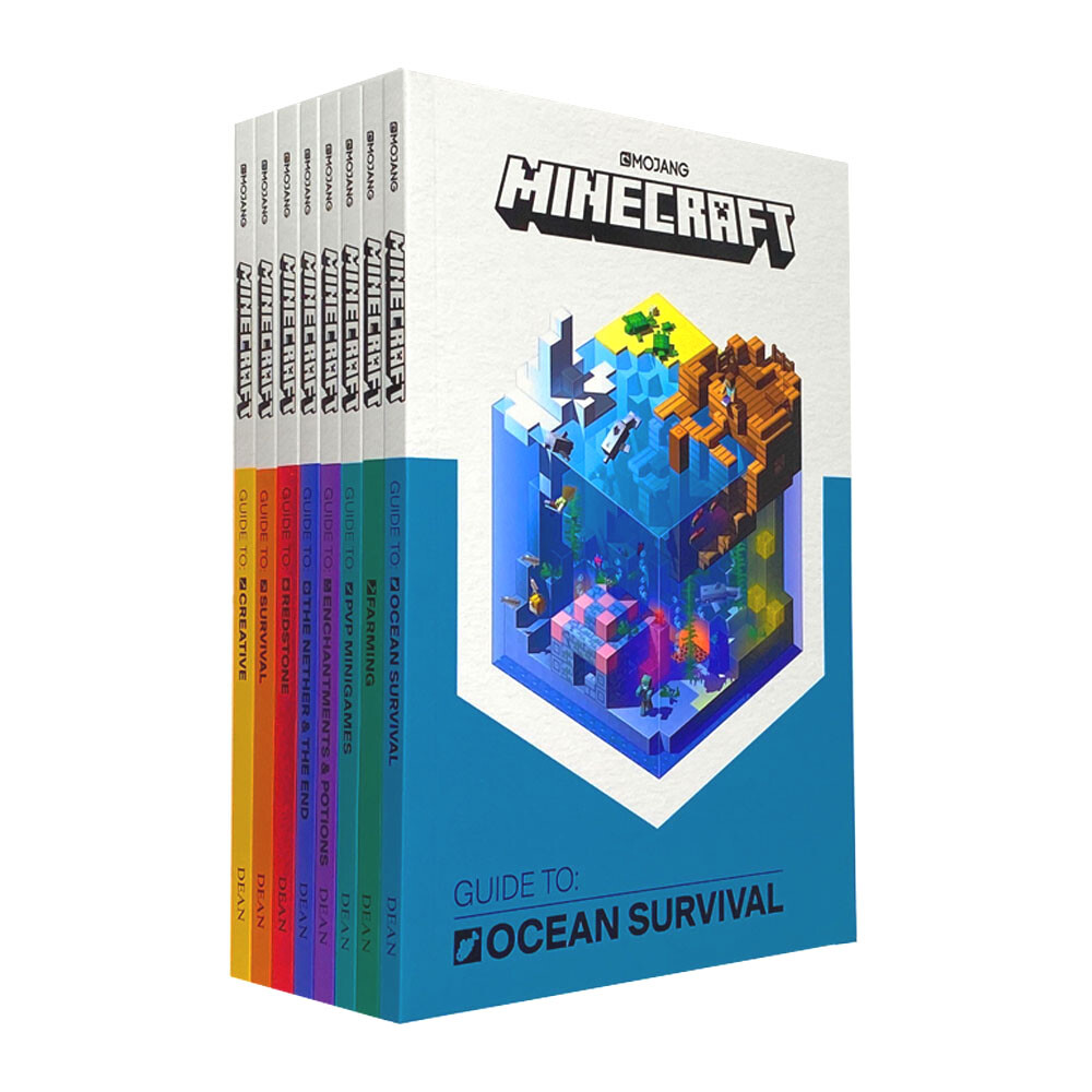 The Official Minecraft Guide Collection 8 Books Box Set  