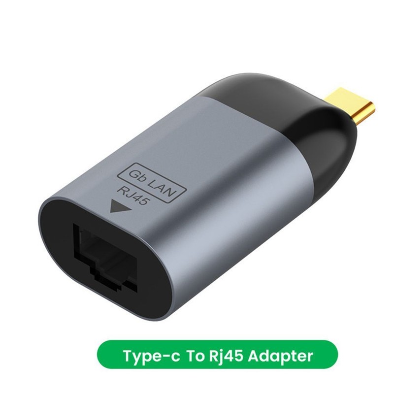 USB Type-C to HDMI-compatible 4K/8K HD Video Converters Cable Adapter To LAN