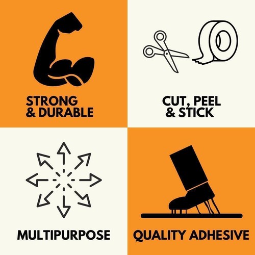 2" x 60 Yards Silver Heavy Duct Tape 6 Mil Utility Grade Adhesive Tape 24 Rolls