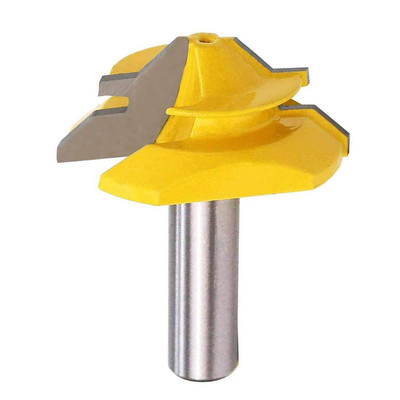 Eyech 45 Degree Lock Miter Router Bit Set 1/2 Inch Shank 45 Degree Joint Router 