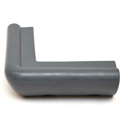 Great Lakes Marine Boat Dock Corner Bumper D1BUC10GYD | 10 Inch Gray