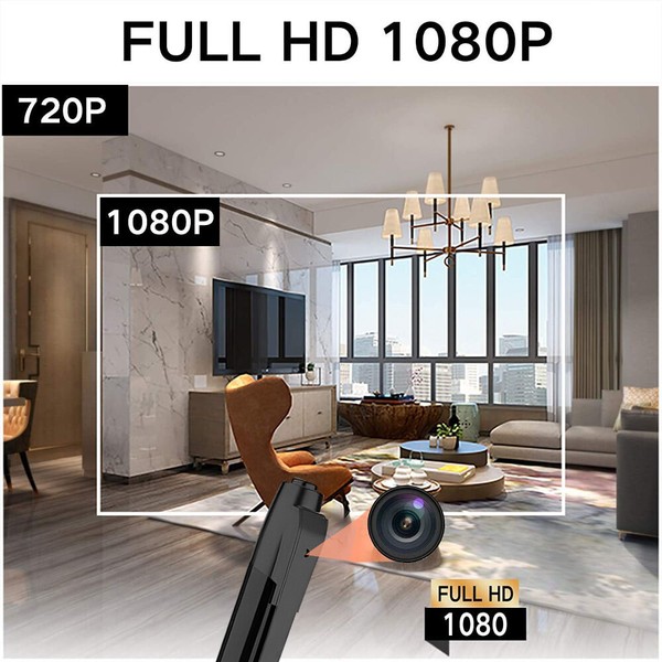 HD 1080P Mini Camera Pen Video Recorder Pocket Clip Home Security Nanny Cam DVR - Image 9