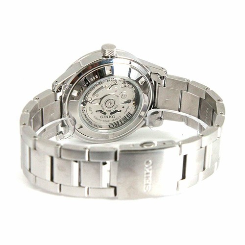 Pre-owned Seiko Original  Analog Business Automatic Silver Mens Ssa389j1 Watch Us3