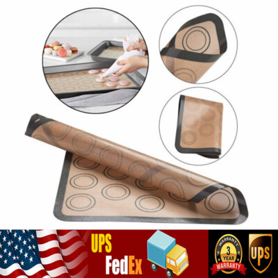 Silicone Baking Mat Nonstick Oven Mats Toaster Liner Sheet Macaron Cake Cookie