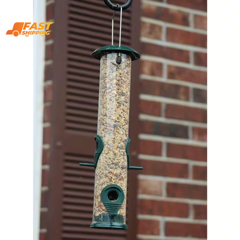 S Classic Tube Feeder (green)