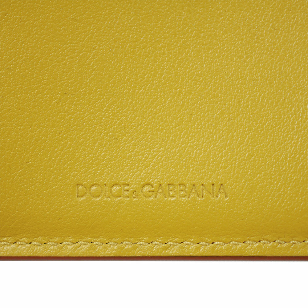 Pre-owned Dolce & Gabbana Brand  Men's Stripe Leather Bifold Wallet Bp1321 In Multicolor