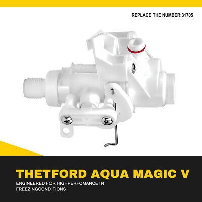 Upgraded Thetford Aqua Magic V Toilet Water Valve Replacement For RV Part# 31705