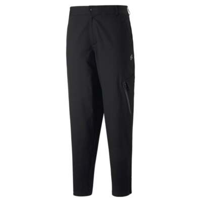 Mens Black Casual Athletic Bottoms 534507-01