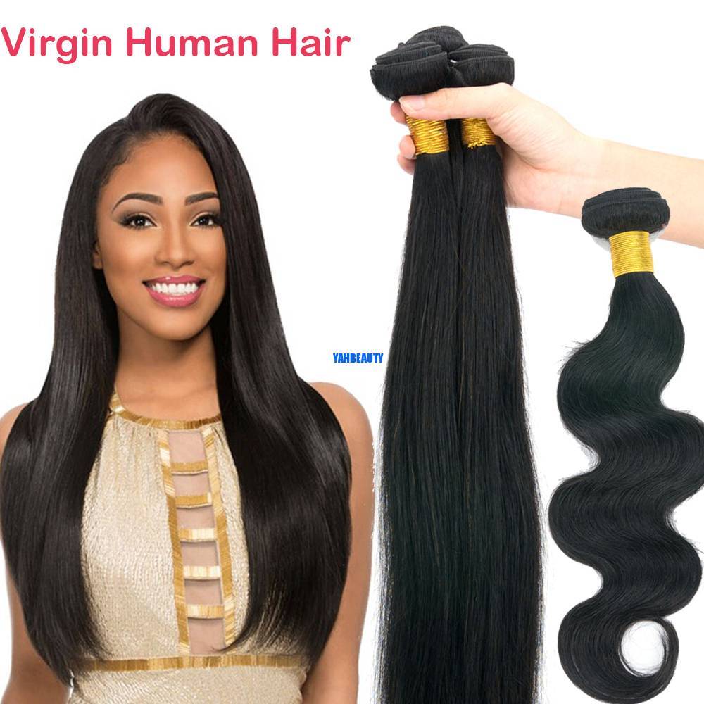 3 Bundles 300g Remy Virgin Human Hair Extensions Brazilian