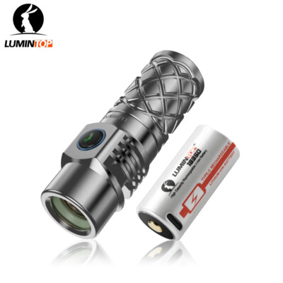 Lumintop THOR Mini Lep flashlight 18350 Titanium Flashlight Long distance 700Mts