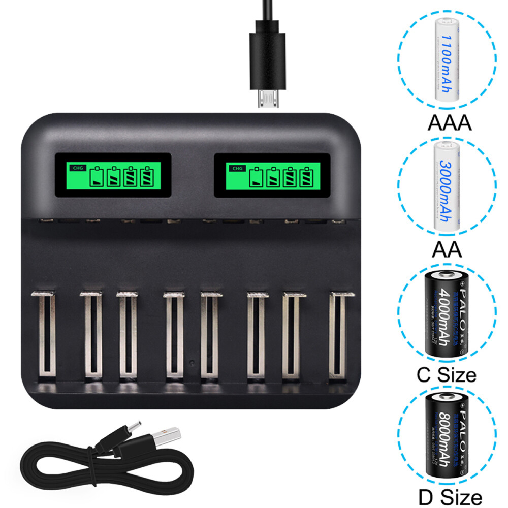 Lcd Charger Kit 8pack
