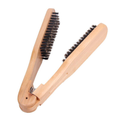  Slick Back Hair Brush Straightener for Short Men Combs Straightening