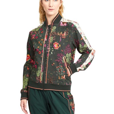 

Спортивная куртка с принтом Puma X Liberty Womens Size  Повседневная спортивная верхняя одежда 532, Зеленый, Puma Printed Track Jacket X Liberty