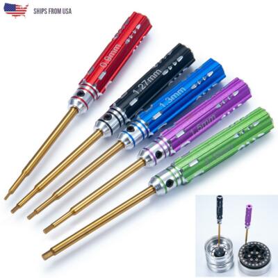 For RC Car 0.9 1.27 1.3 1.5 2.0mm Hexagon Screwdriver Hex Screws Wrench Tool US