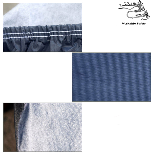 3XXL Car Cover Universal Waterproof Snow PEVA Breathable Protection For Sedan