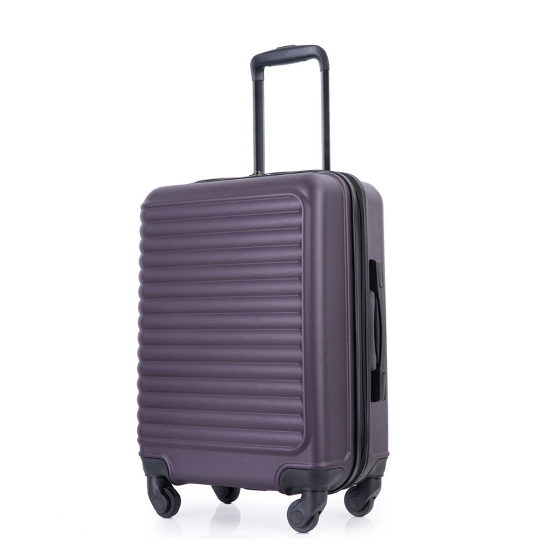 Hardshell Carry on Luggage 20" Lightweight Suitcase with Silent Spinner Wheels.(