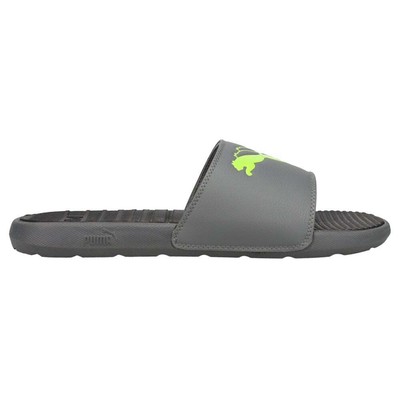 Мужские серые повседневные сандалии Puma Cool Cat Volt Slide 38256901