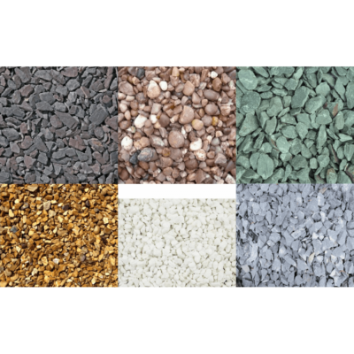 decorative glass chippings