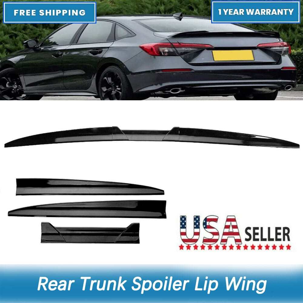 For Nissan Maxima Sedan Car Rear Roof Trunk Window Spoiler Wing Lip Adjustable