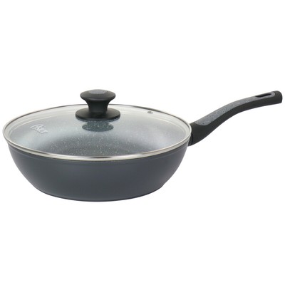 Oster 127590.02 Bastone 3 Quart Aluminum Nonstick Saute Pan In Speckled Gray