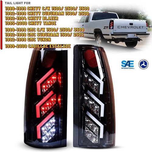 USテールライト 88-99 Chevrolet K1500＆88-99 C1500 CLEAR