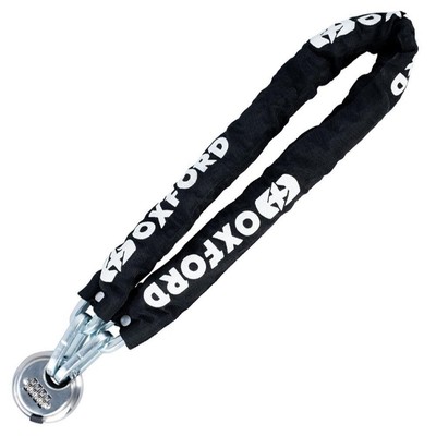 Oxford Discus Chain10 (9.5mm x 1.5Mtr) Chain and Lock 