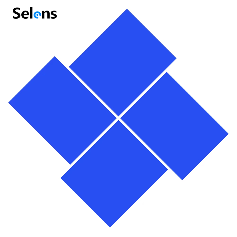 Selens 40x50cm Lighting Gels Filter Blue CTB Gel Colour Film Color Correction Tr