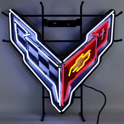 Corvette C8 Next Generation Neon Sign 24''x24''