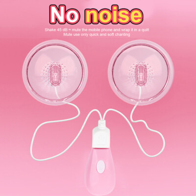 Multispeed Electric Breast Massager Vibrating Bra Chest Cup Enlargement Enhancer