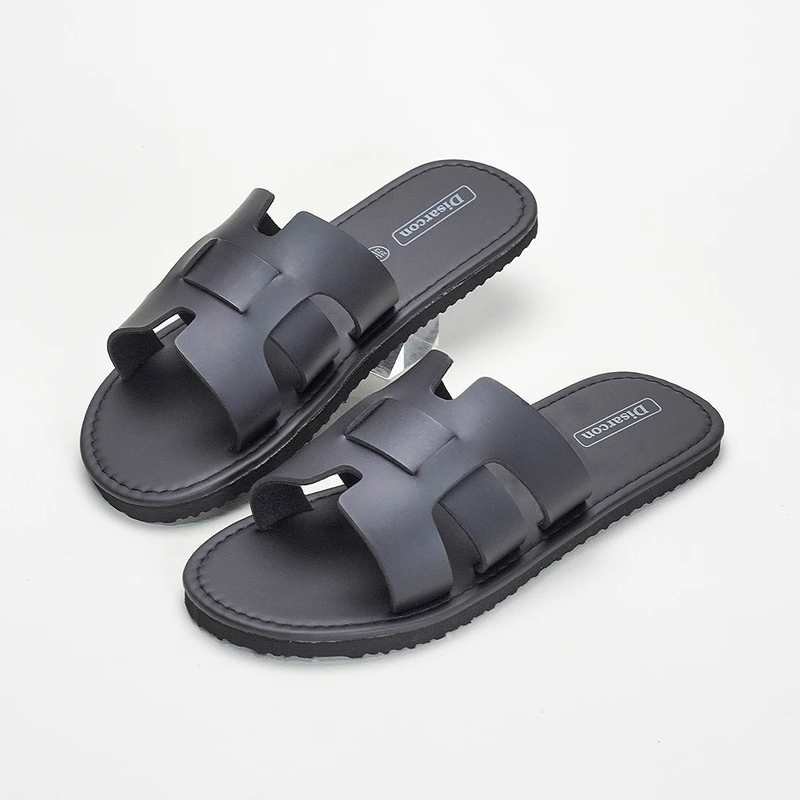 Solid Color Home Slippers Universal Non-Slip Wear-Resistant Versatile Slippers