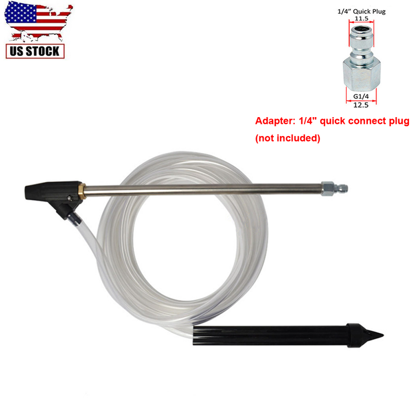 2300 PSI Power Sandblasting Kit Pressure Washer Sand Blaster Gun Attachment