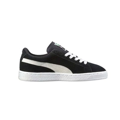 Черные кроссовки Puma Suede Lace Up Youth Boys Casual 360757-01