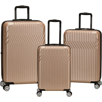 Rockland Luggage Pista 3 Piece Hardside Luggage Set