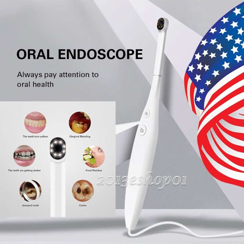 8 LED light Dental Intraoral Camera USB Digital Imaging Intra Oral Endoscope