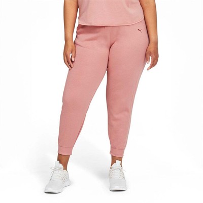 

Puma Train French Terry Joggers Plus Womens Pink Athletic Casual 522614-23, Розовый, Puma Train French Terry Joggers Plus