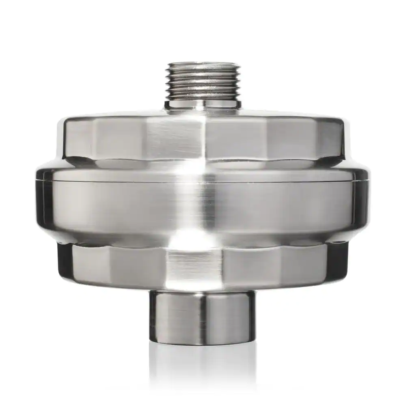 Vivaspring 1/2 In. Universal In-Line KDF Water Filtration System Compact Shower