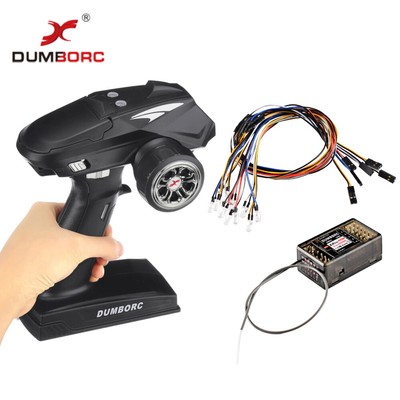 DUMBORC X6P 6CH 2.4G RC Radio Controller Transmitter+X6DC Receiver for RC models
