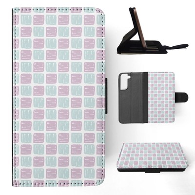 FLIP CASE FOR SAMSUNG GALAXY|SHAPE GEOMETRIC PATTERN 36