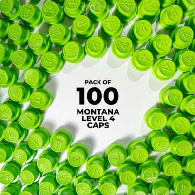 Montana Level 4 Caps - 100 Pack