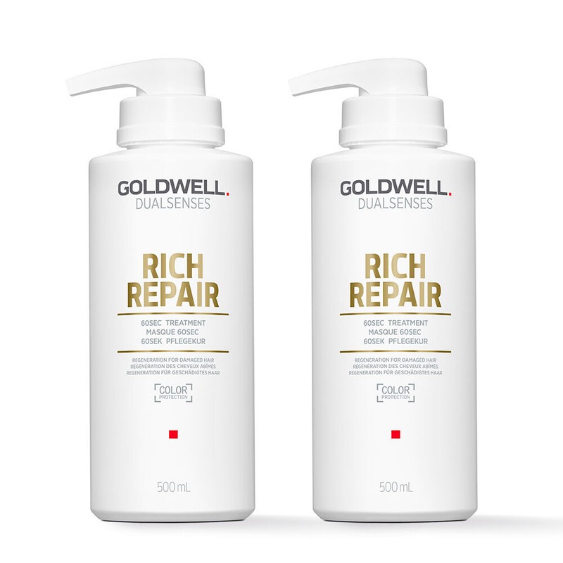 Goldwell Dualsenses Rich Repair 60 Sec Treatment 2x 500 Ml