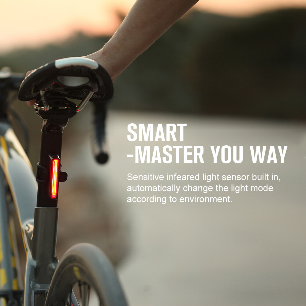 Olight Seemee 30 Tail Light + Bike Headlight RN400 USB Rechargeable Waterproof